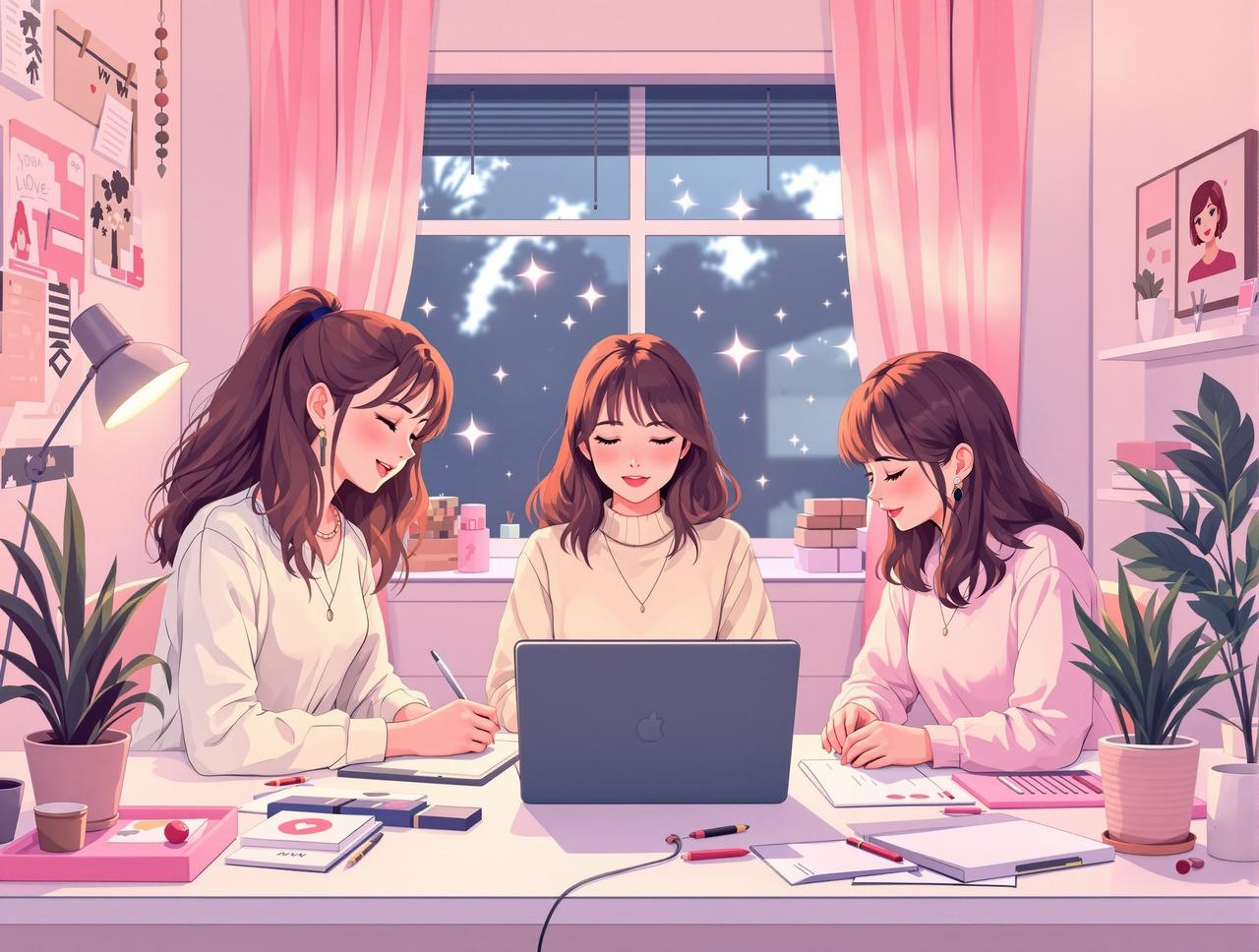 短剧搜吧 - 品牌故事 短剧搜吧创始团队 - 三个女孩的初心故事